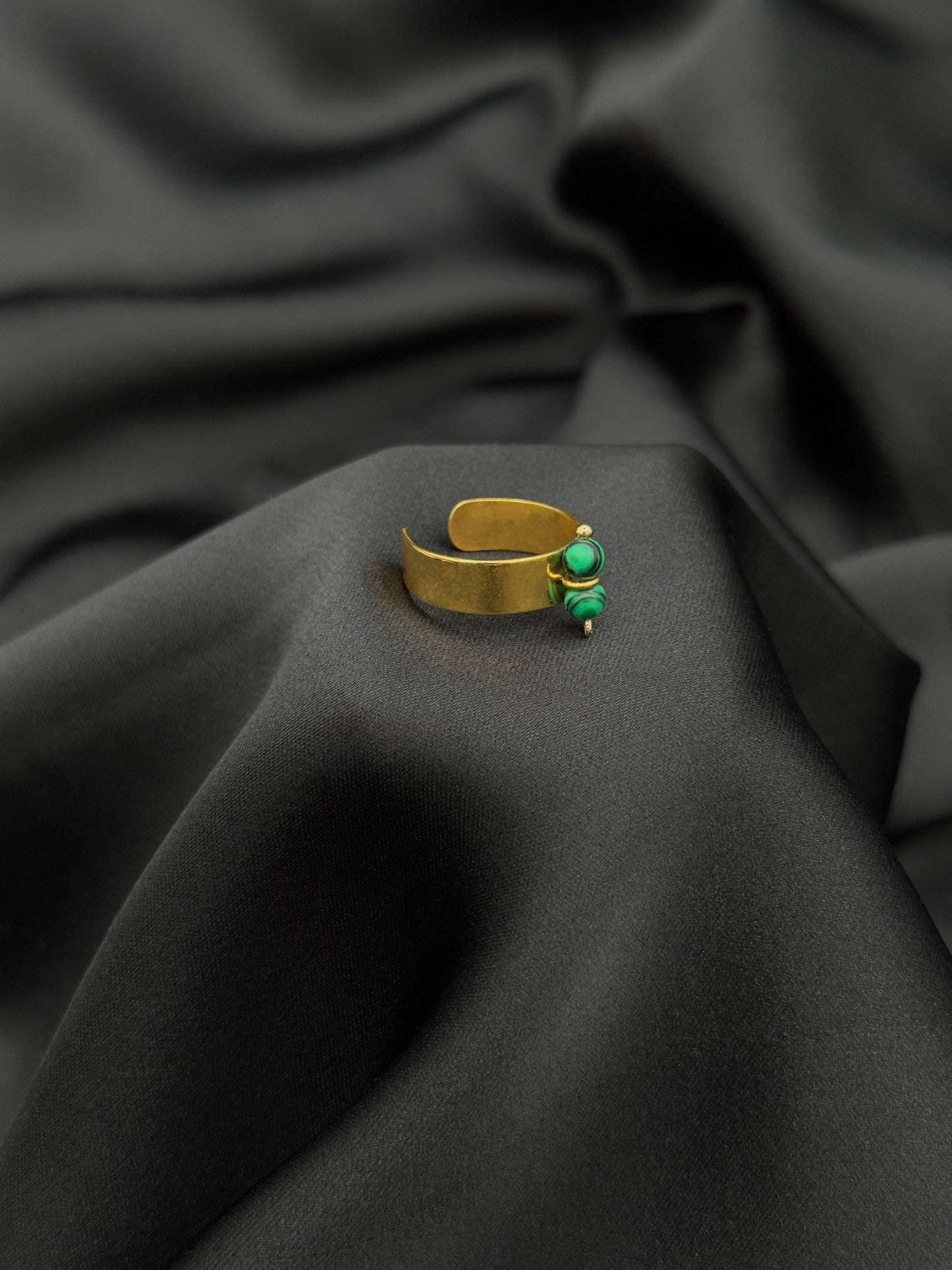 Bague Duo doré