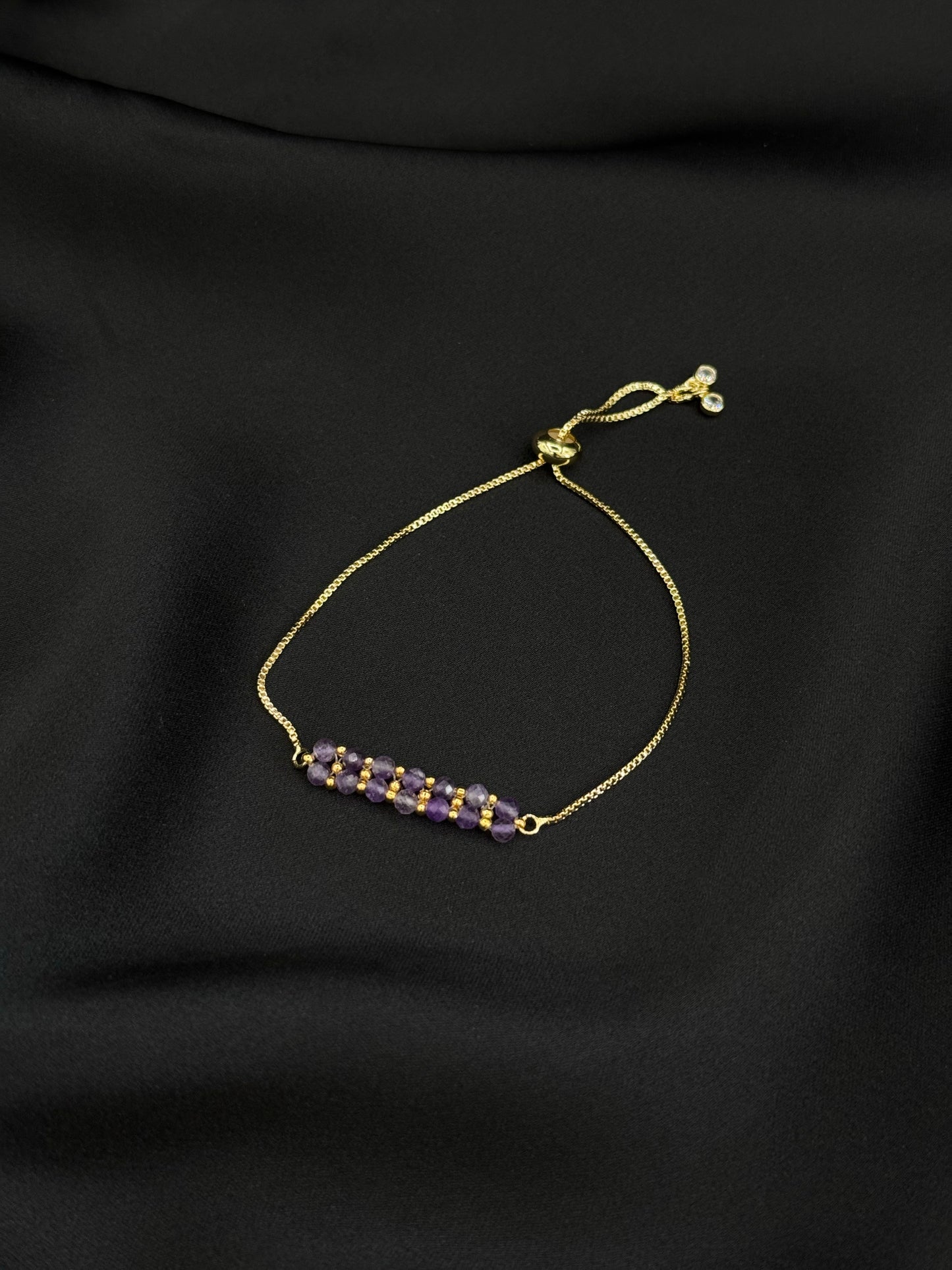 Bracelet Mlle Linéa dorée