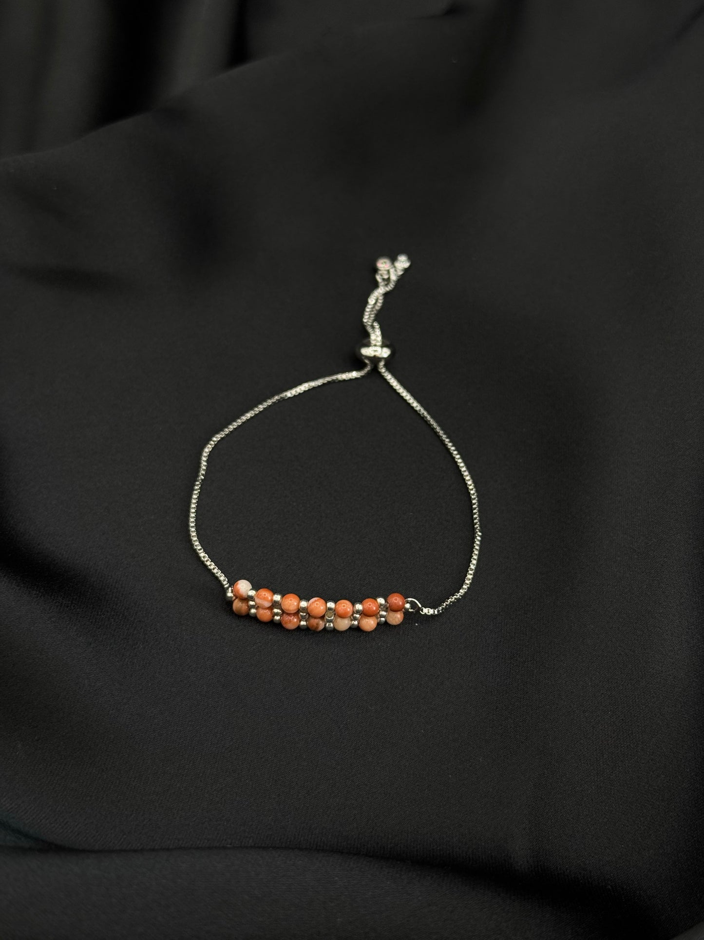 Bracelet Mlle Linéa argenté