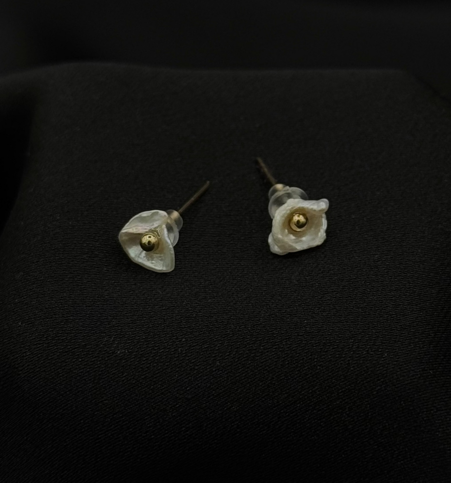 Boucles Pétales de perles