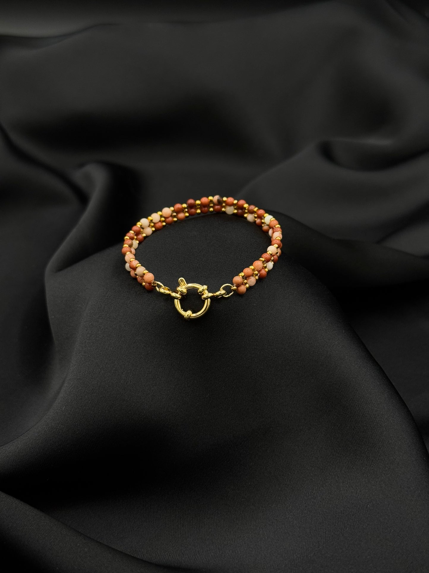 Bracelet Mme Linéa dorée