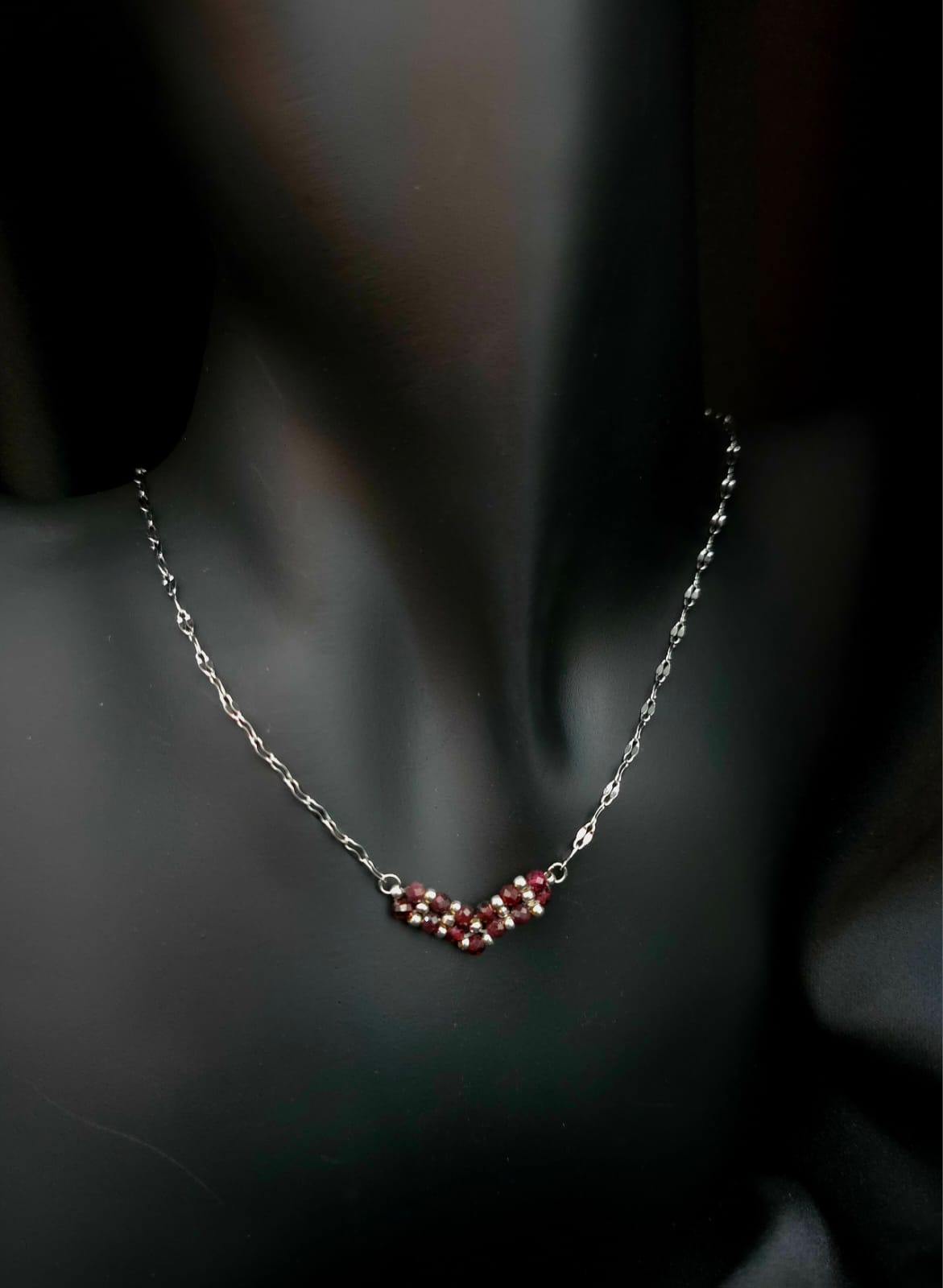 Collier Linéa argenté