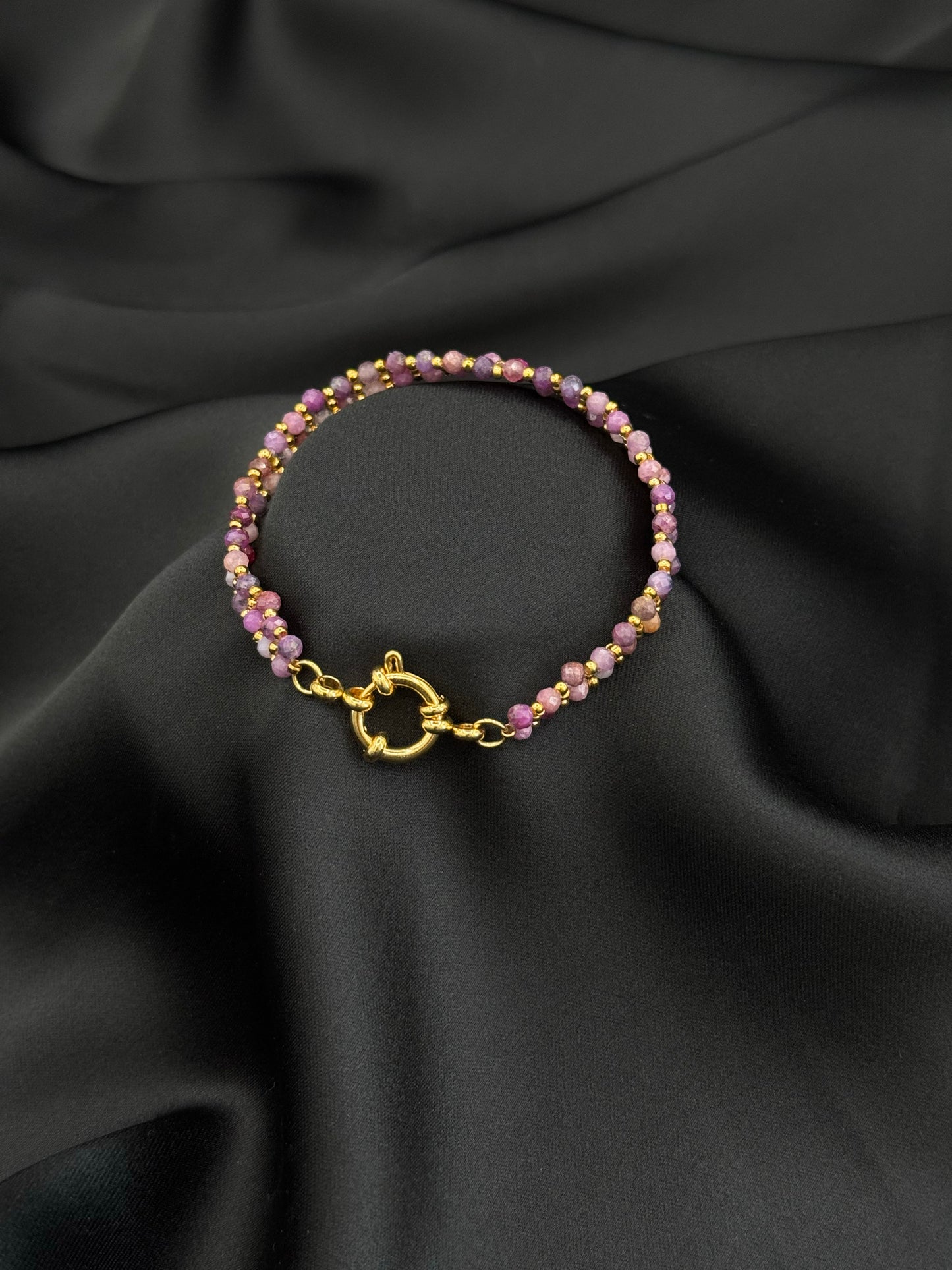 Bracelet Mme Linéa dorée