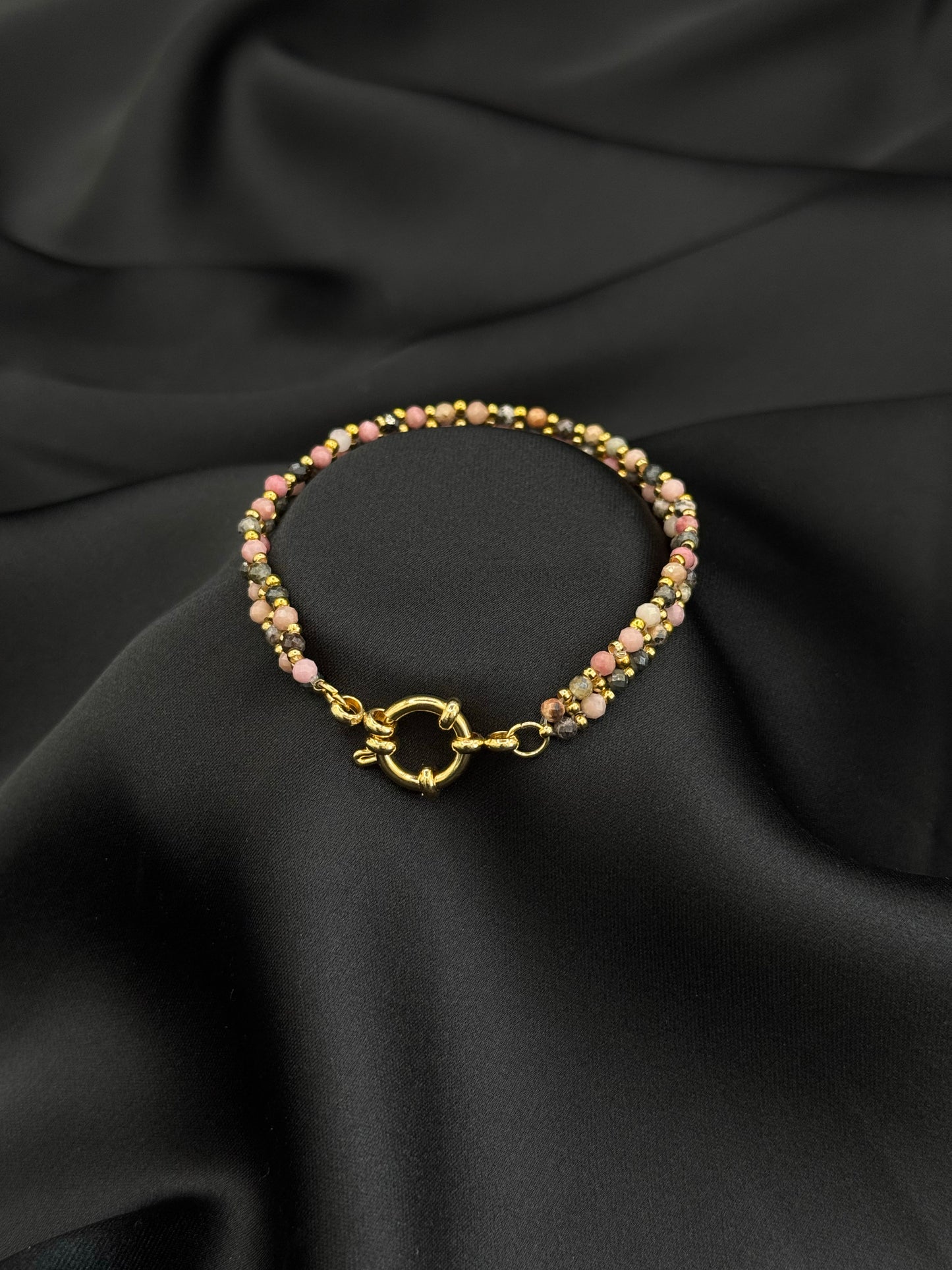 Bracelet Mme Linéa dorée