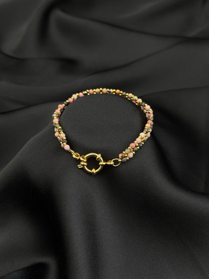 Bracelet Mme Linéa dorée