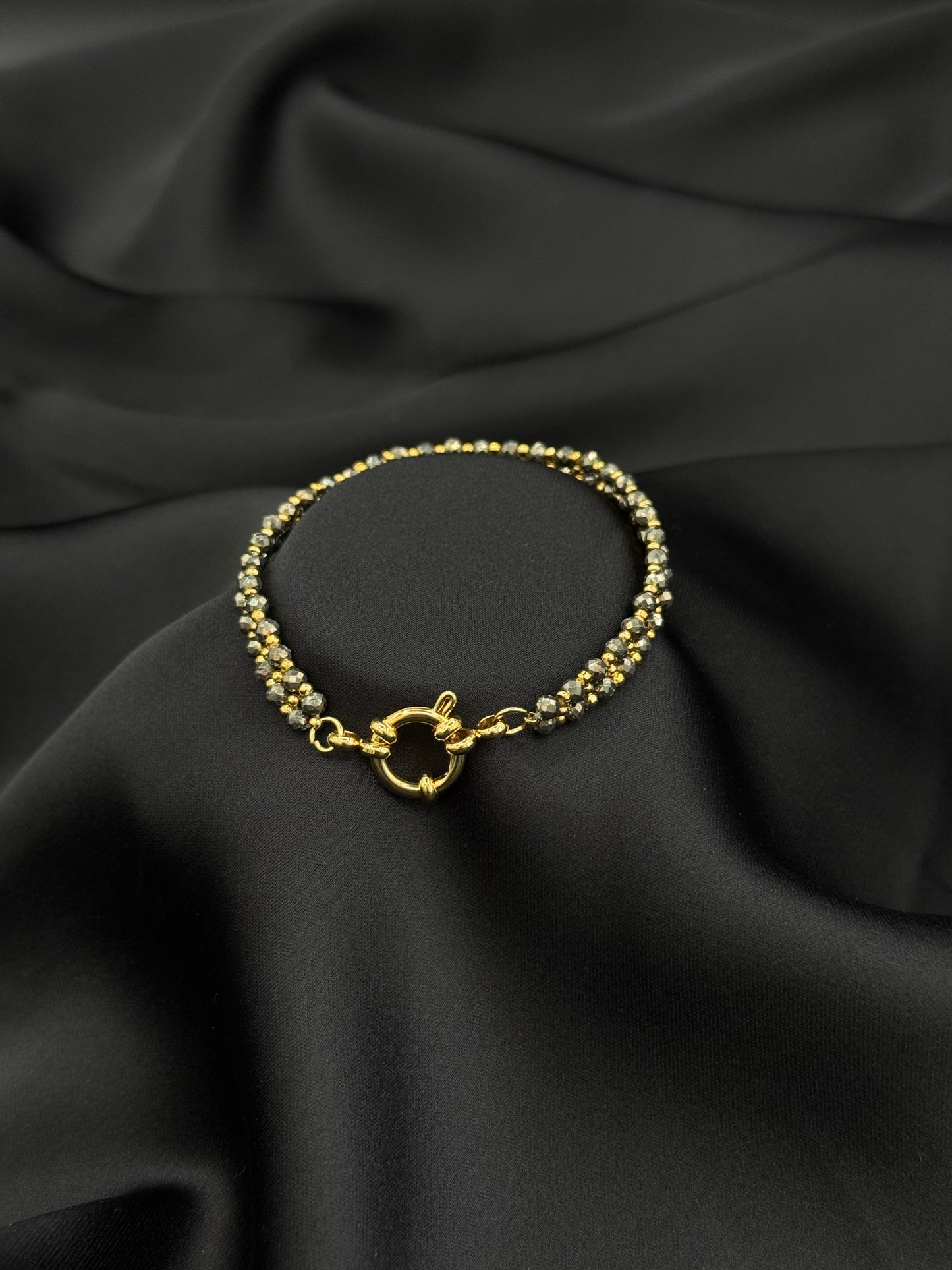 Bracelet Mme Linéa dorée