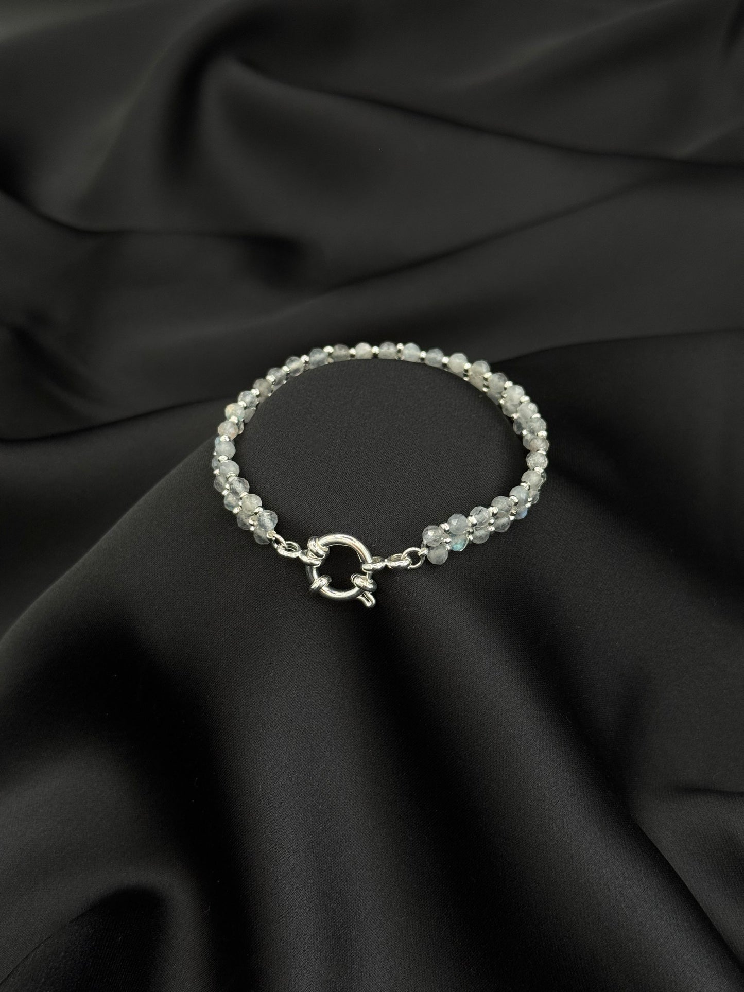 Bracelet Mme Linéa argenté