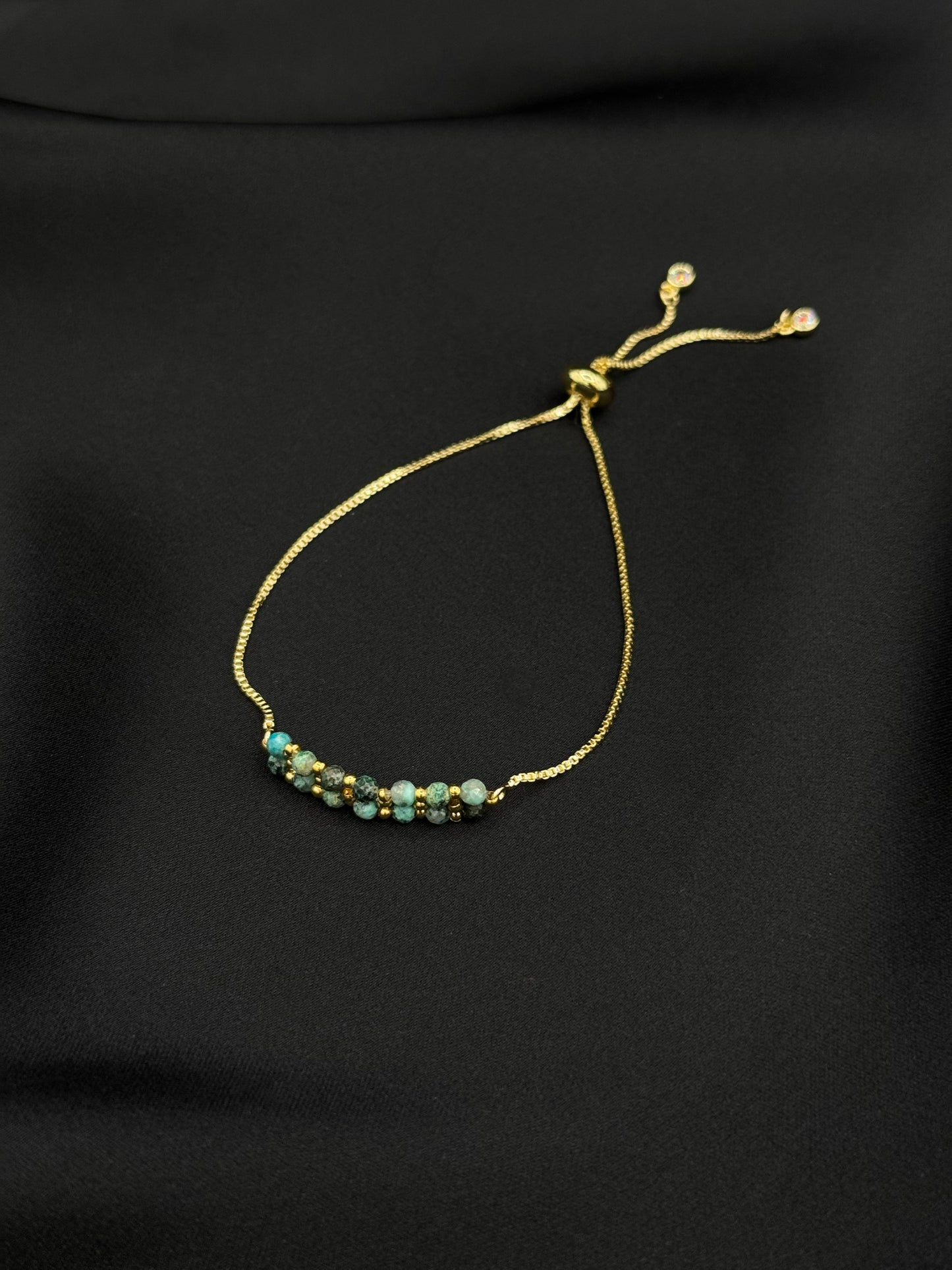 Bracelet Mlle Linéa dorée