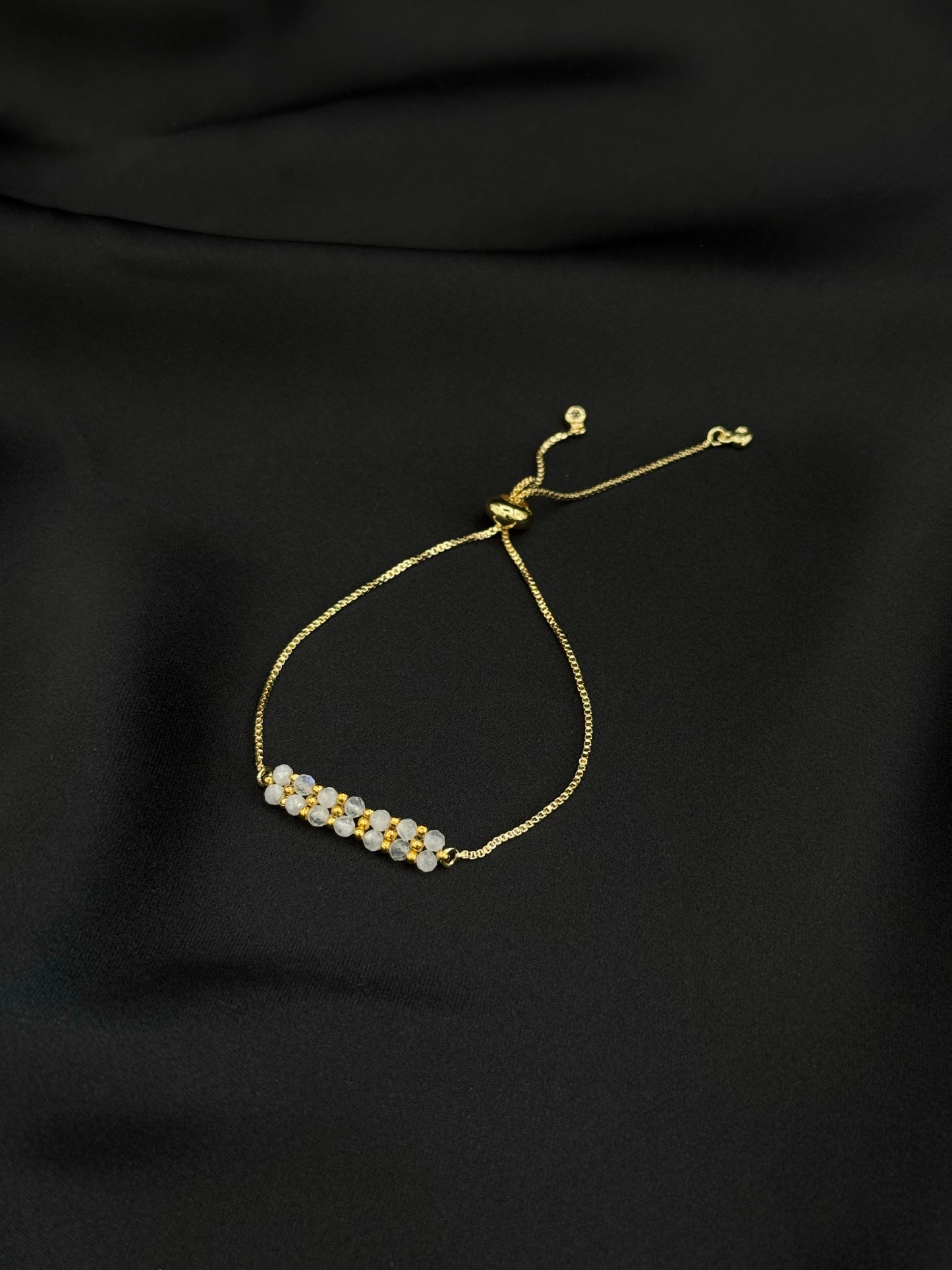 Bracelet Mlle Linéa dorée