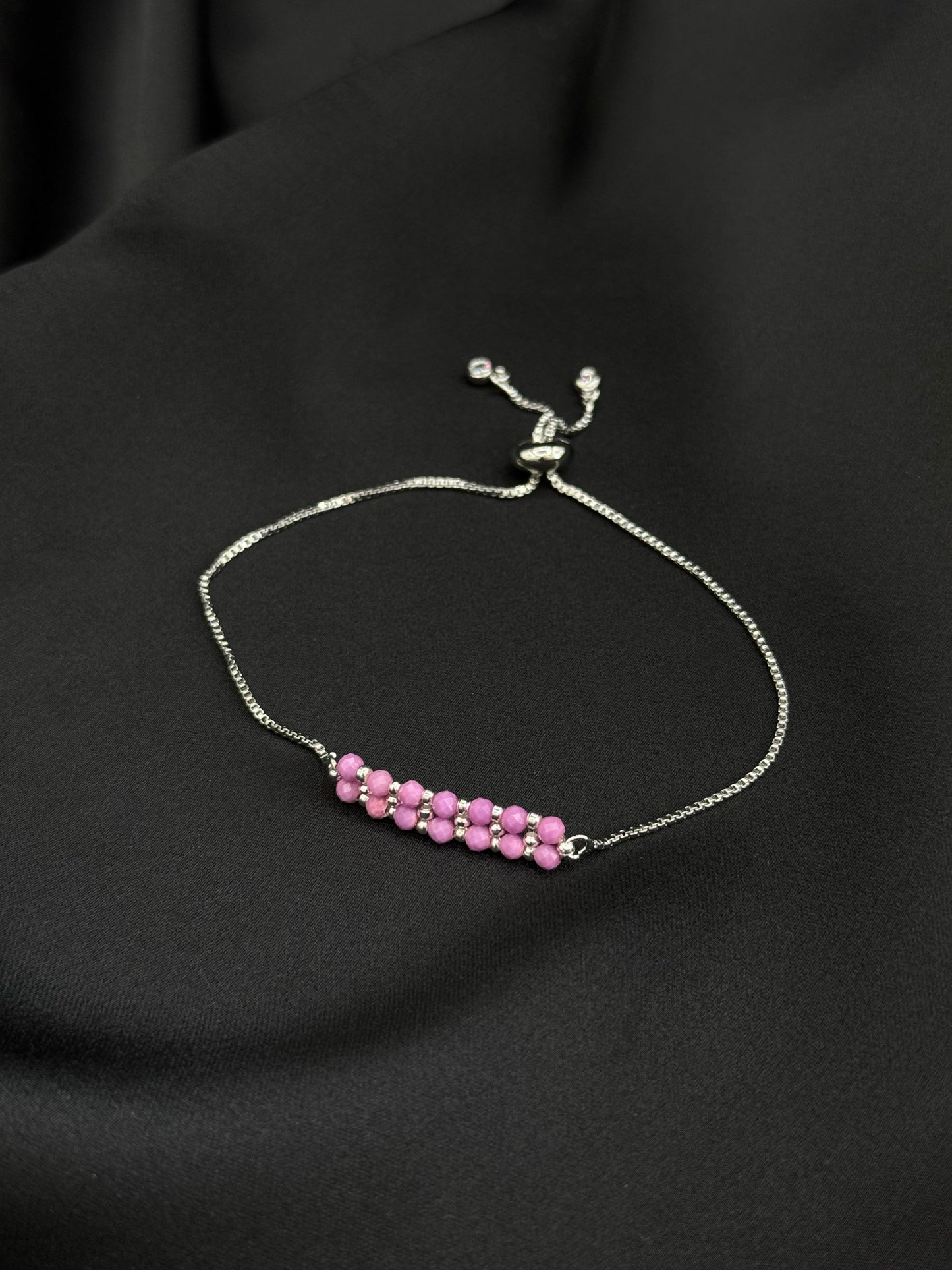 Bracelet Mlle Linéa argenté