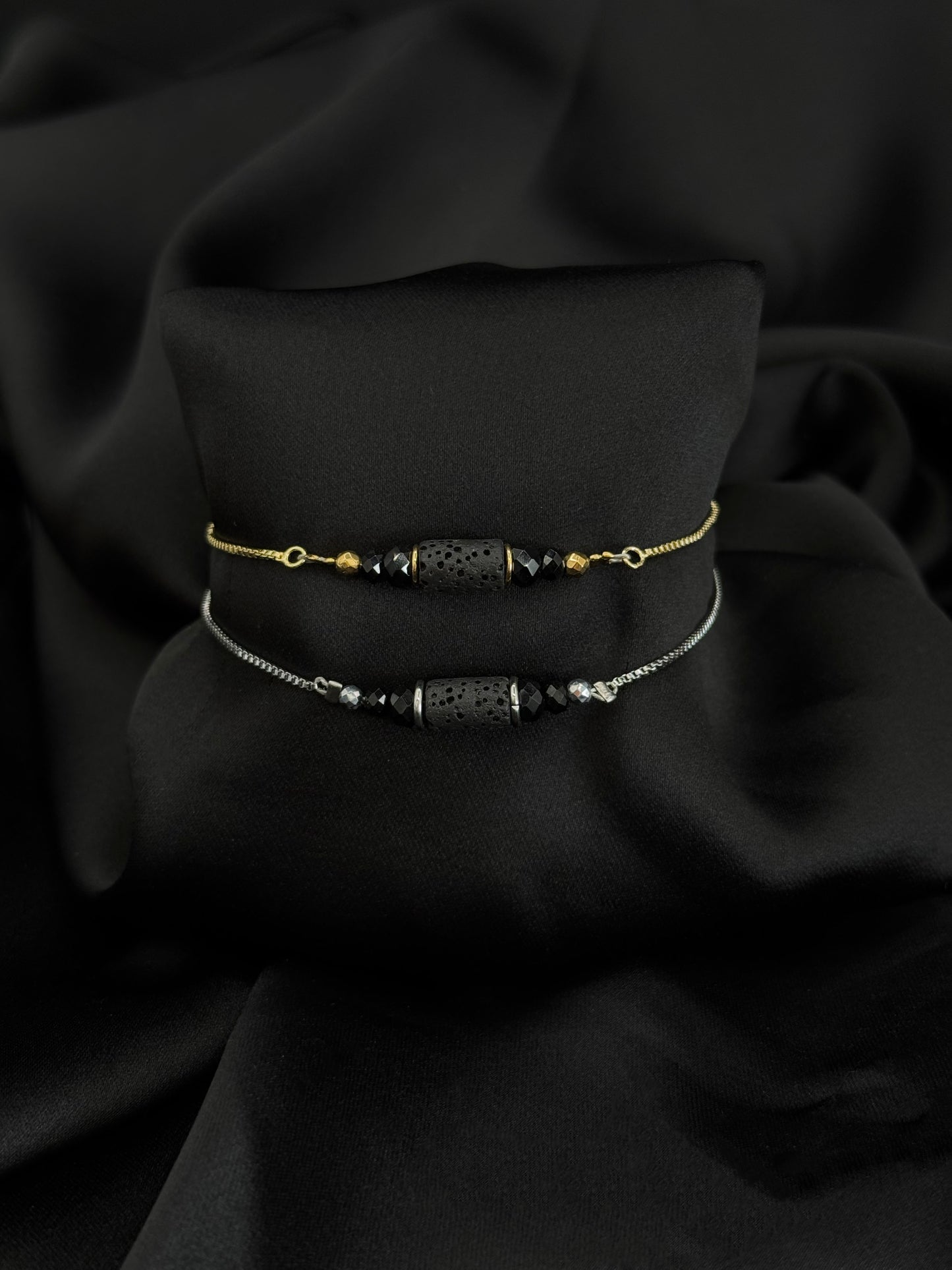 Bracelet Lava stone
