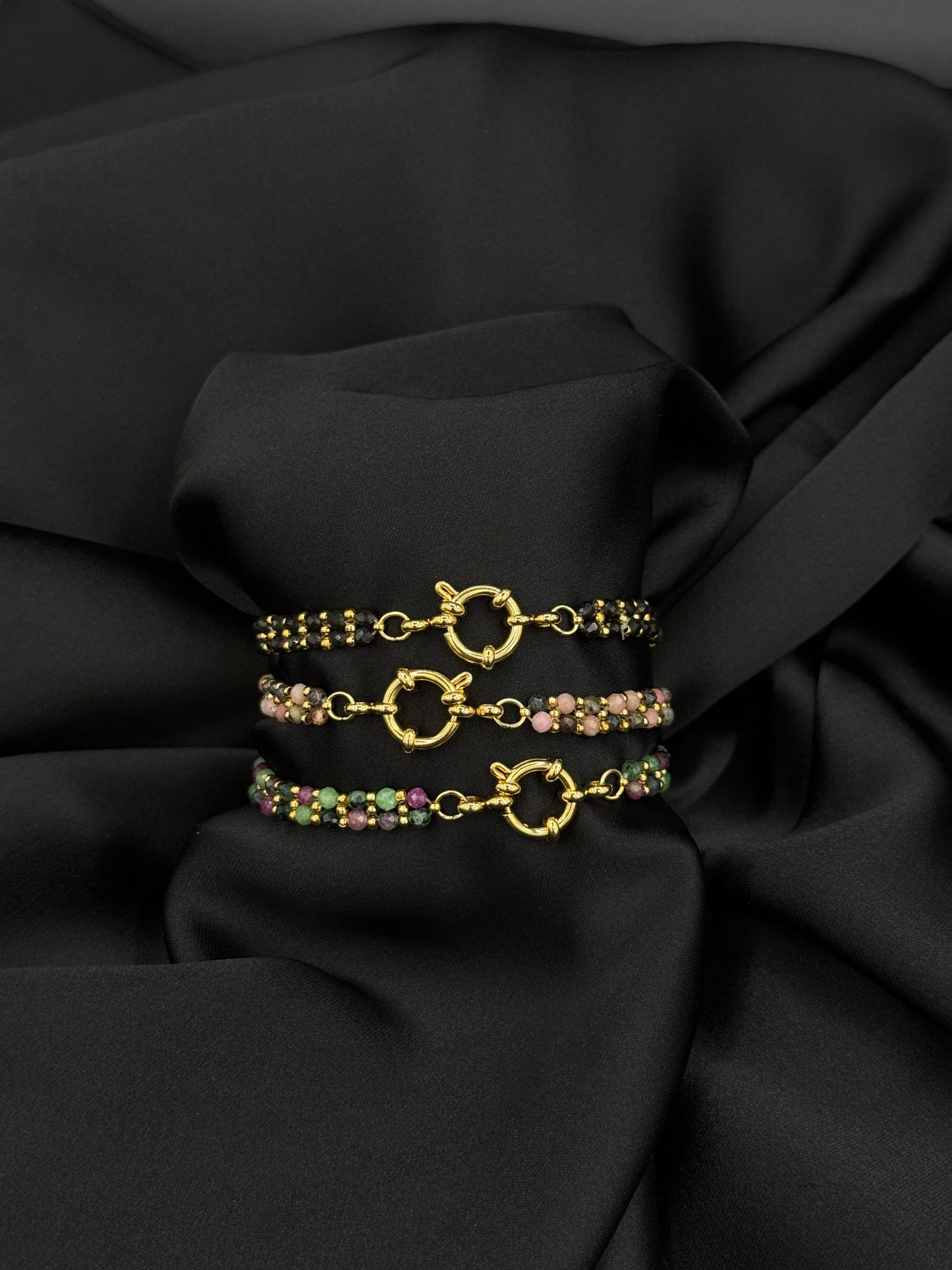 Bracelet Mme Linéa dorée
