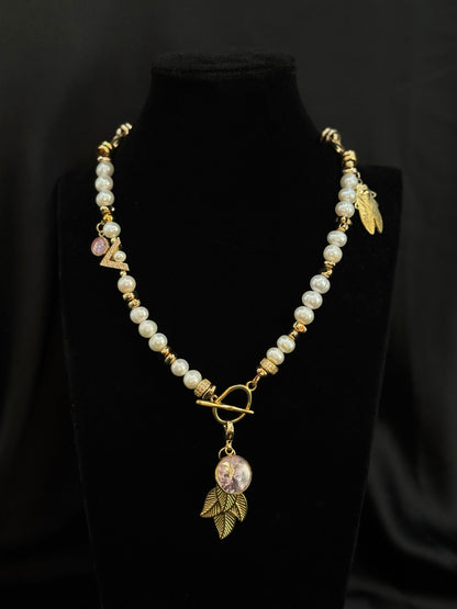 Collier Twist perles