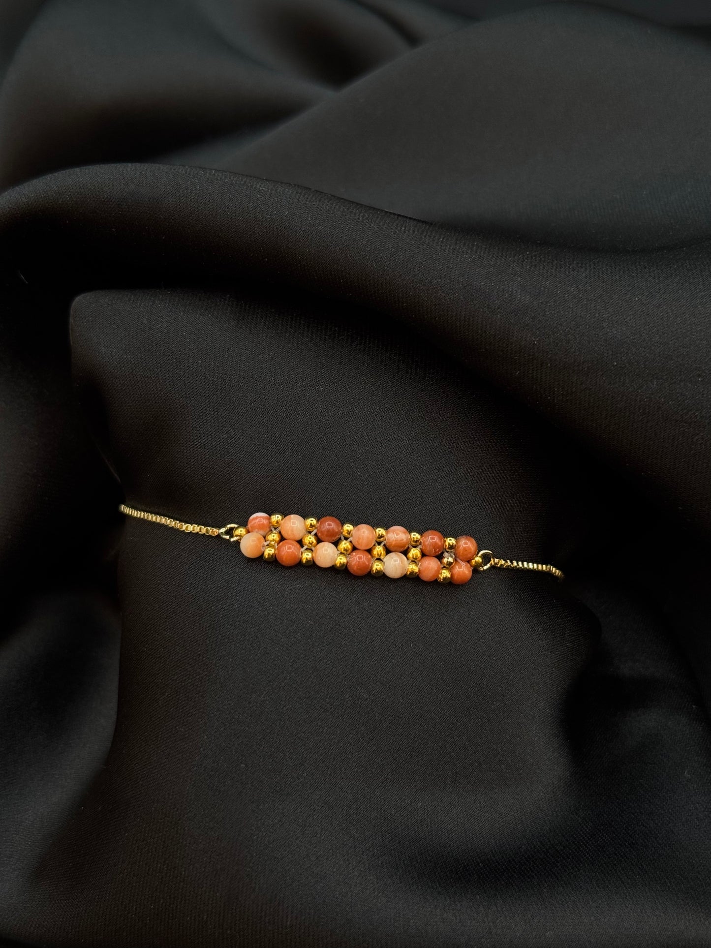 Bracelet Mlle Linéa dorée