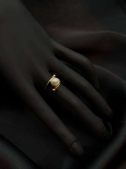 Bague Perle solitaire