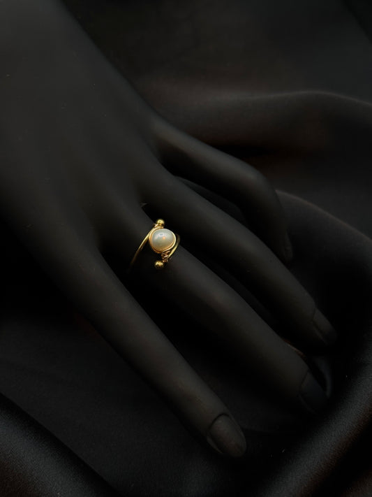 Bague Perle solitaire