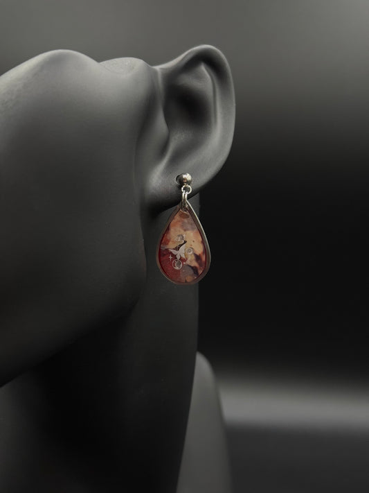 Boucles Gouttes de papillons