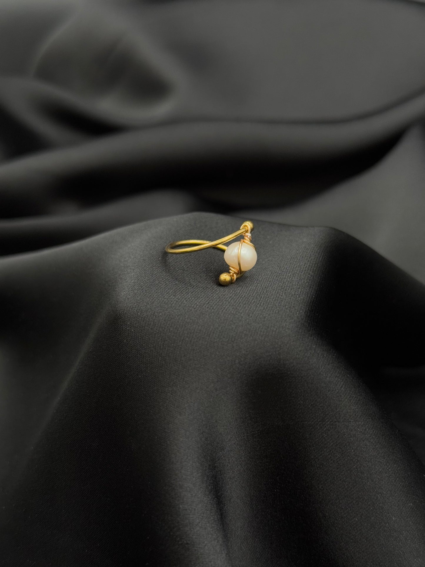 Bague Perle solitaire