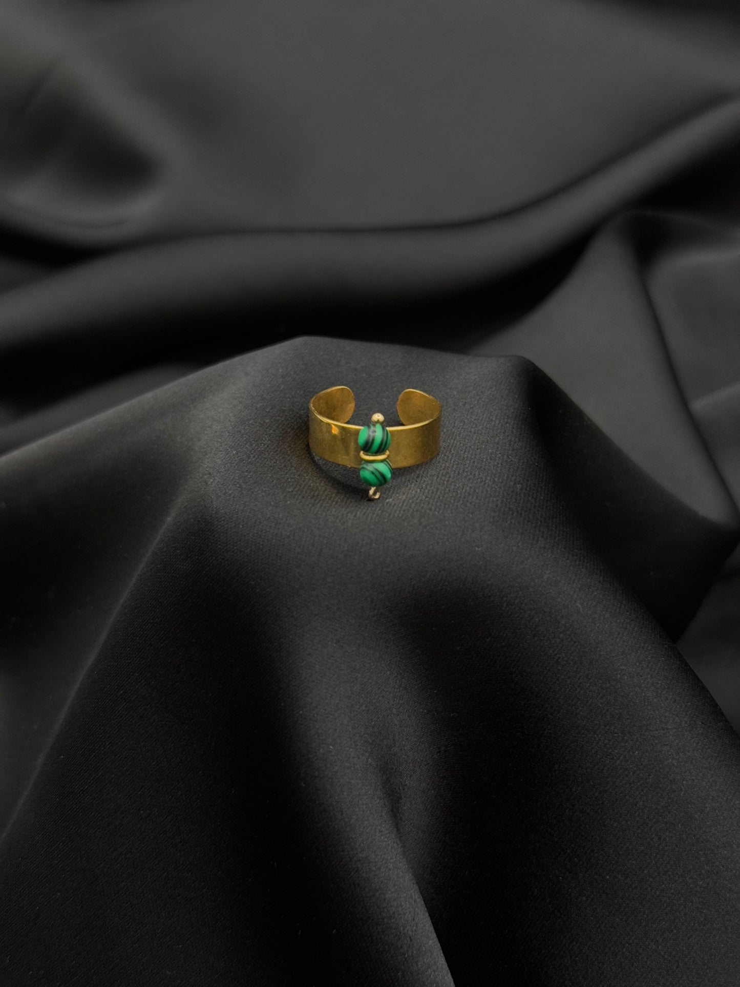 Bague Duo doré