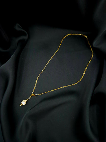 Collier Perle solitaire