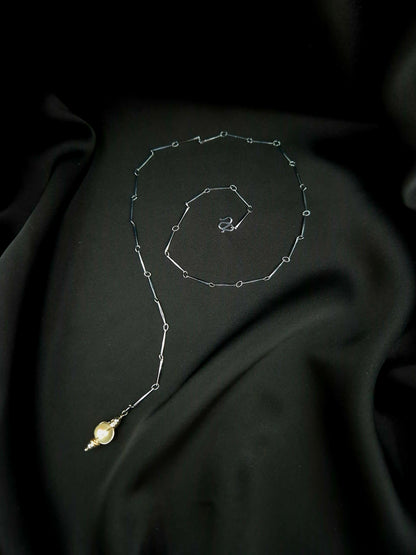 Collier Perle solitaire
