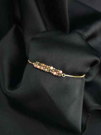 Bracelet Mlle Linéa dorée