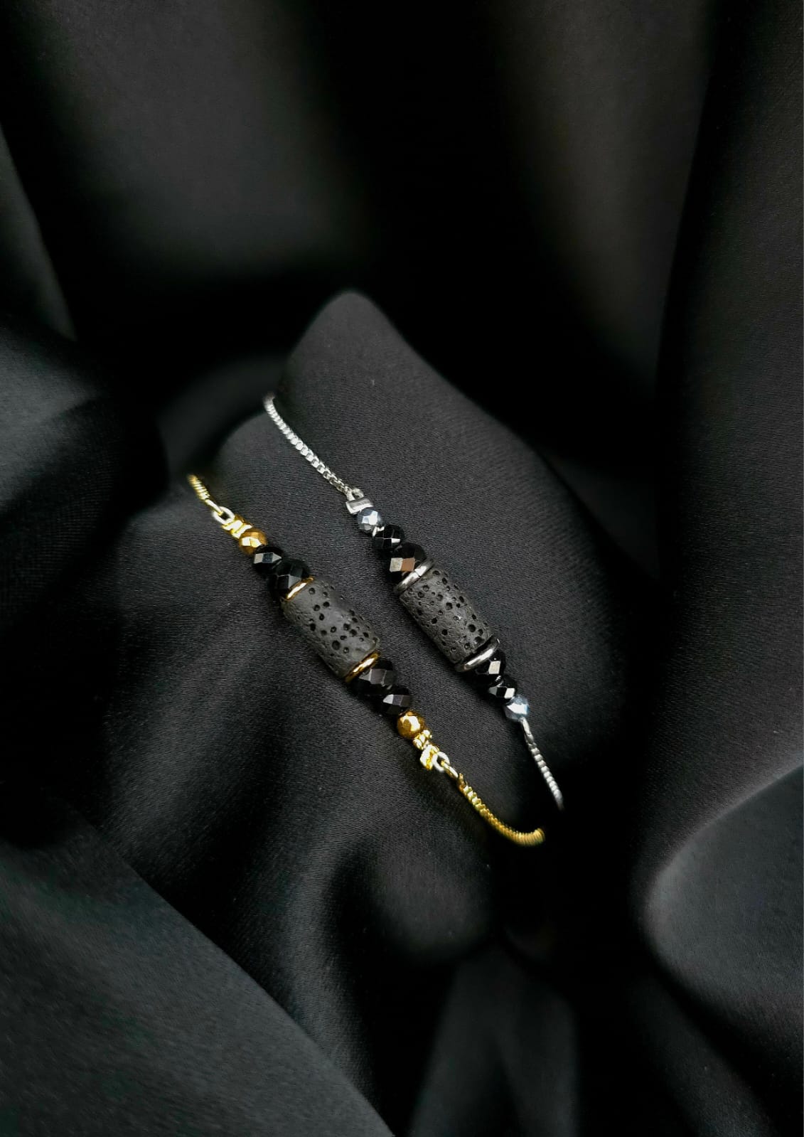 Bracelet Lava stone